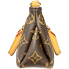 ルイ・ヴィトン LOUIS VUITTON ナノパラス M61254 ブラウン/レッド モノグラム/スリーズ レディース ショルダーバッグ