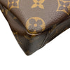 ルイ・ヴィトン LOUIS VUITTON ナノパラス M61254 ブラウン/レッド モノグラム/スリーズ レディース ショルダーバッグ