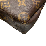 ルイ・ヴィトン LOUIS VUITTON ナノパラス M61254 ブラウン/レッド モノグラム/スリーズ レディース ショルダーバッグ