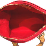 ルイ・ヴィトン LOUIS VUITTON ナノパラス M61254 ブラウン/レッド モノグラム/スリーズ レディース ショルダーバッグ