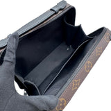 ルイ・ヴィトン LOUIS VUITTON ソフトトランク M45935 ブラウン モノグラム・マカサー メンズ ハンドバッグ