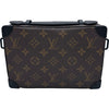 ルイ・ヴィトン LOUIS VUITTON ソフトトランク M45935 ブラウン モノグラム・マカサー メンズ ハンドバッグ