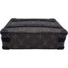 ルイ・ヴィトン LOUIS VUITTON ソフトトランク M45935 ブラウン モノグラム・マカサー メンズ ハンドバッグ