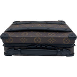 ルイ・ヴィトン LOUIS VUITTON ソフトトランク M45935 ブラウン モノグラム・マカサー メンズ ハンドバッグ
