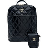 シャネル CHANEL マトラッセ バックパック AS3332 ブラック ゴールド金具 シャイニーカーフスキン レディース リュック・デイパック