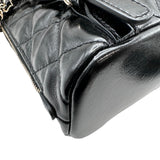 シャネル CHANEL マトラッセ バックパック AS3332 ブラック ゴールド金具 シャイニーカーフスキン レディース リュック・デイパック