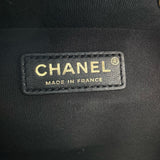 シャネル CHANEL ミニボーリングバッグ AS5572 ブラック ゴールド金具 カーフスキン レディース ショルダーバッグ
