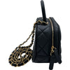 シャネル CHANEL ミニボーリングバッグ AS5572 ブラック ゴールド金具 カーフスキン レディース ショルダーバッグ