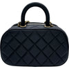 シャネル CHANEL ミニボーリングバッグ AS5572 ブラック ゴールド金具 カーフスキン レディース ショルダーバッグ