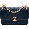 シャネル CHANEL マトラッセ スモール フラップバッグ AS2715 ブラック ゴールド金具 カーフスキン レディース ショルダーバッグ