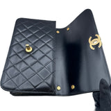 シャネル CHANEL マトラッセ スモール フラップバッグ AS2715 ブラック ゴールド金具 カーフスキン レディース ショルダーバッグ
