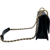 シャネル CHANEL マトラッセ スモール フラップバッグ AS2715 ブラック ゴールド金具 カーフスキン レディース ショルダーバッグ