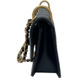 シャネル CHANEL マトラッセ スモール フラップバッグ AS2715 ブラック ゴールド金具 カーフスキン レディース ショルダーバッグ