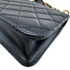 シャネル CHANEL マトラッセ スモール フラップバッグ AS2715 ブラック ゴールド金具 カーフスキン レディース ショルダーバッグ