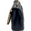 シャネル CHANEL シングル ミニ フラップ チェーンショルダー AS3731 ブラック ゴールド金具 カーフスキン レディース ショルダーバッグ