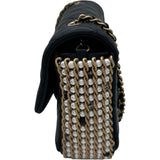 シャネル CHANEL スモール フラップバッグ AS1740 29番台 ブラック ゴールド金具 ラムスキン レディース ショルダーバッグ
