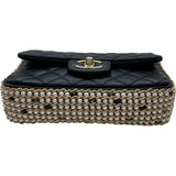 シャネル CHANEL スモール フラップバッグ AS1740 29番台 ブラック ゴールド金具 ラムスキン レディース ショルダーバッグ