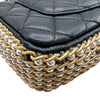 シャネル CHANEL スモール フラップバッグ AS1740 29番台 ブラック ゴールド金具 ラムスキン レディース ショルダーバッグ