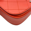 シャネル CHANEL トップハンドルフラップバッグ A93676 23番台 レッド/シルバー金具 カーフスキン レディース ショルダーバッグ