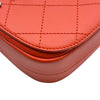 シャネル CHANEL トップハンドルフラップバッグ A93676 23番台 レッド/シルバー金具 カーフスキン レディース ショルダーバッグ