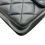 シャネル CHANEL トレンディCCマトラッセトップバンドル AS4654 ブラック/ゴールド金具 ラムスキン レディース ショルダーバッグ