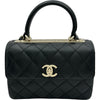 シャネル CHANEL トレンディCCマトラッセトップバンドル AS4654 ブラック/ゴールド金具 ラムスキン レディース ショルダーバッグ