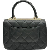 シャネル CHANEL トレンディCCマトラッセトップバンドル AS4654 ブラック/ゴールド金具 ラムスキン レディース ショルダーバッグ