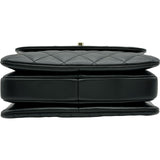 シャネル CHANEL トレンディCCマトラッセトップバンドル AS4654 ブラック/ゴールド金具 ラムスキン レディース ショルダーバッグ