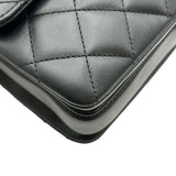 シャネル CHANEL トレンディCCマトラッセトップバンドル AS4654 ブラック/ゴールド金具 ラムスキン レディース ショルダーバッグ