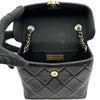 シャネル CHANEL スモールボックスバッグ AS2877 ブラック/ゴールド金具 ラムスキン レディース ショルダーバッグ