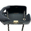 シャネル CHANEL スモールボックスバッグ AS2877 ブラック/ゴールド金具 ラムスキン レディース ショルダーバッグ