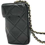 シャネル CHANEL スモールボックスバッグ AS2877 ブラック/ゴールド金具 ラムスキン レディース ショルダーバッグ