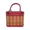 シャネル CHANEL ココマークパニティショルダー AS1352 29番台 ピンク/シルバー金具 ラタン/カーフ レディース ショルダーバッグ