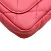 シャネル CHANEL マトラッセスモールフラップバッグ AS3213 ピンク/ゴールド金具 ラムスキン レディース ショルダーバッグ