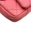 シャネル CHANEL マトラッセスモールフラップバッグ AS3213 ピンク/ゴールド金具 ラムスキン レディース ショルダーバッグ