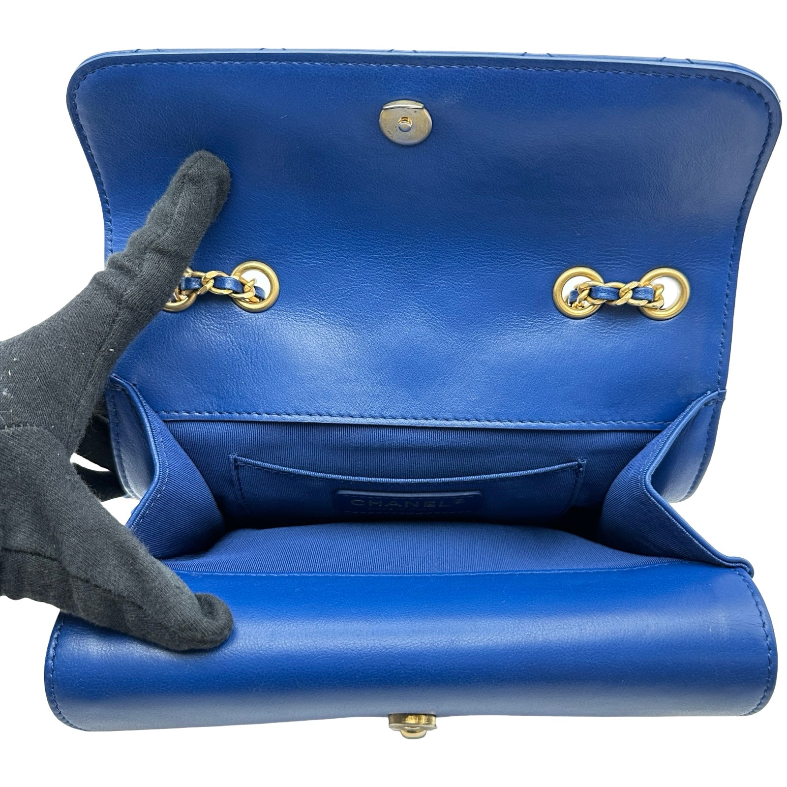 シャネル CHANEL マトラッセスモールフラップバッグ AS0824 28番台