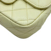 シャネル CHANEL マトラッセミニフラップバッグ AS2790 ライトイエロー/ゴールド金具 シャイニーエイジドゴートスキン レディース ショルダーバッグ
