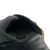 シャネル CHANEL カメリアフラップバッグ AS4413 ブラック/ゴールド金具 ベロア レディース ショルダーバッグ