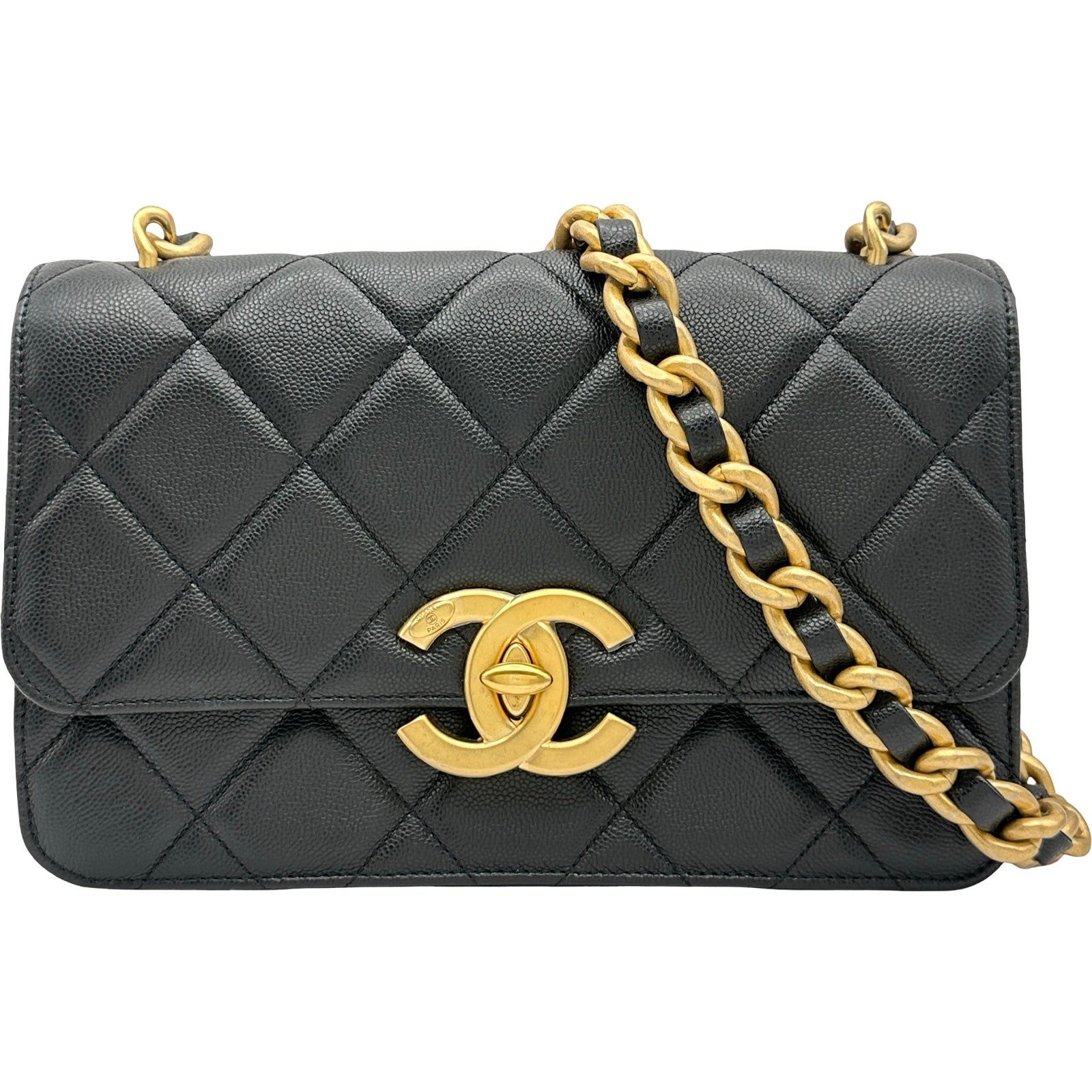 CHANEL シャネル ショルダーバッグ シャネル CHANEL ラージココマークショルダー AS4949 ブラック