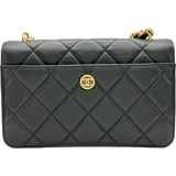 シャネル CHANEL ラージココマークショルダー AS4949 ブラック/ゴールド金具 キャビアスキン レディース ショルダーバッグ