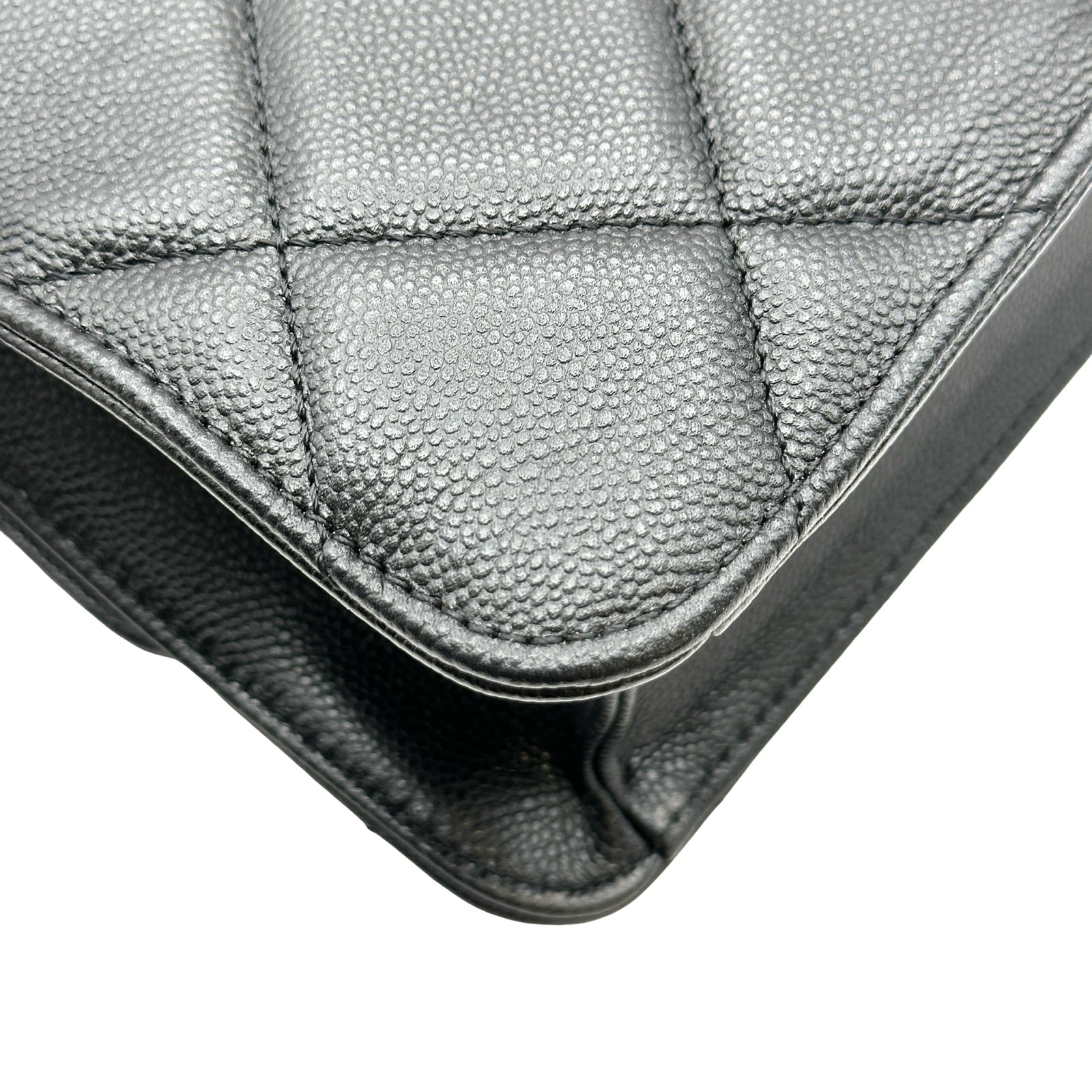 シャネル CHANEL ラージココマークショルダー AS4949 ブラック