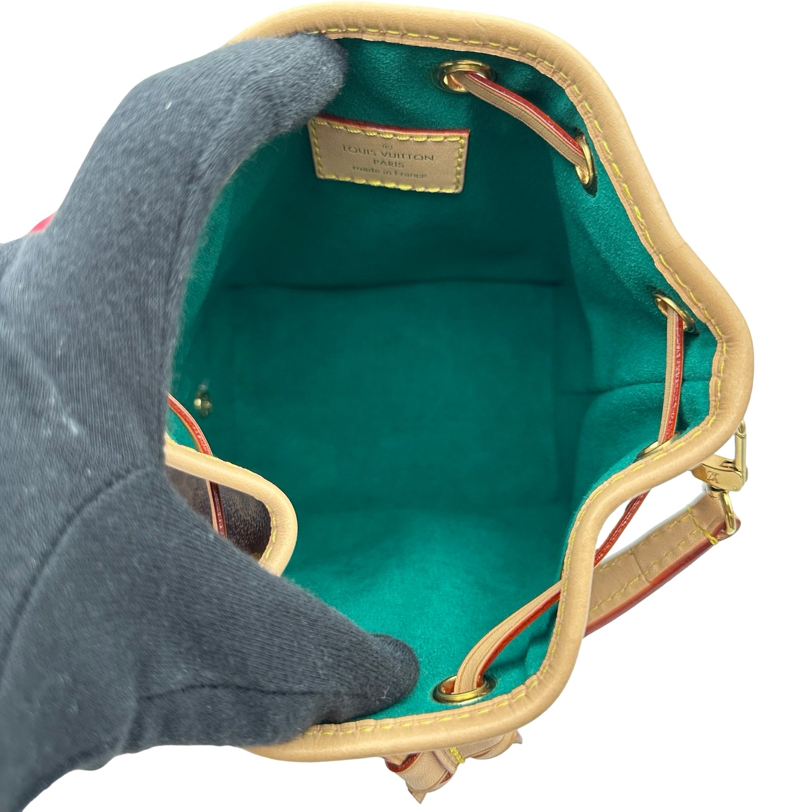 ルイ・ヴィトン LOUIS VUITTON ナノ・ノエ M11305 ブラウン モノグラム（アニモグラム） レディース ショルダーバッグ ルイ・ヴィトン LOUIS VUITTON ナノ・ノエ M11305 ブラウン モノグラム