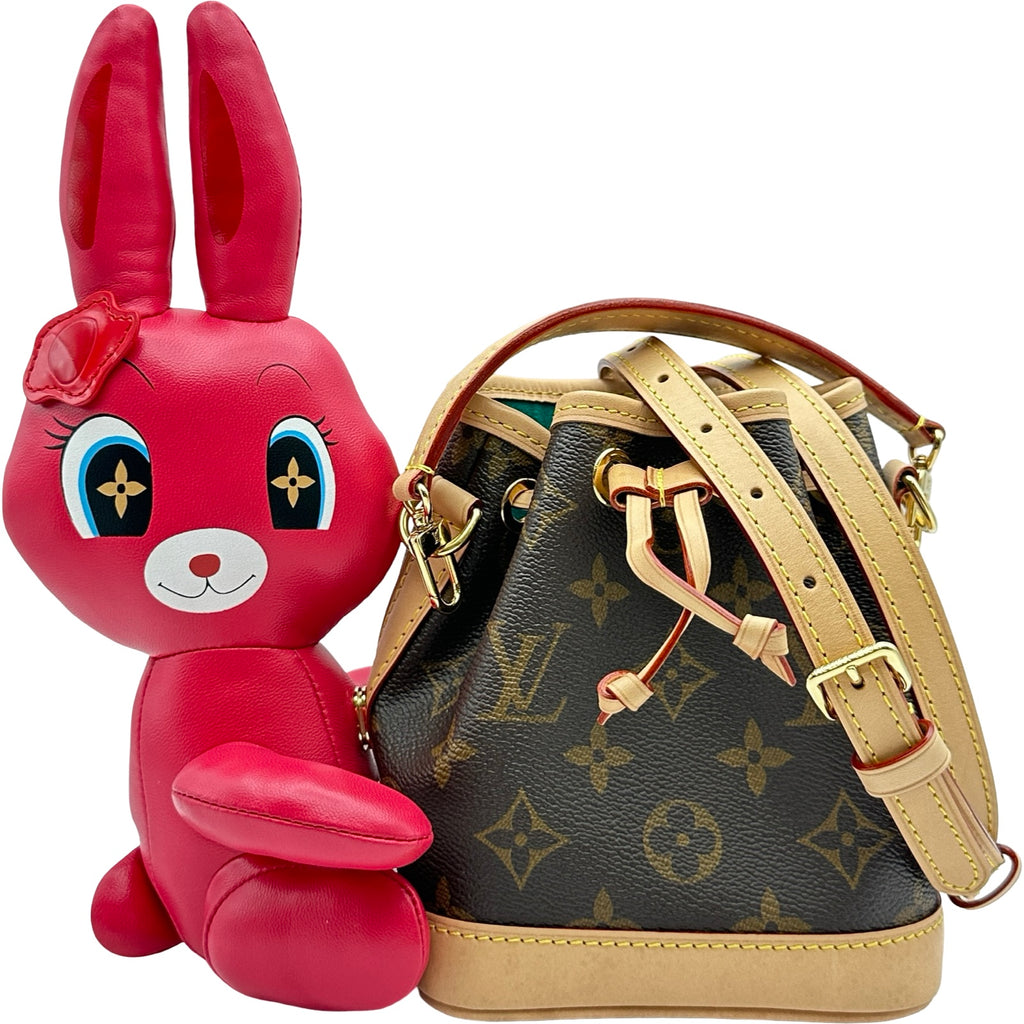 ルイ・ヴィトン LOUIS VUITTON ナノ・ノエ M11305 ブラウン モノグラム（アニモグラム） レディース ショルダーバッグ ルイ・ヴィトン LOUIS VUITTON ナノ・ノエ M11305 ブラウン モノグラム