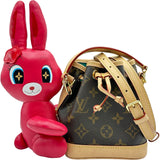 ルイ・ヴィトン LOUIS VUITTON ナノ・ノエ M11305 ブラウン モノグラム（アニモグラム） レディース ショルダーバッグ