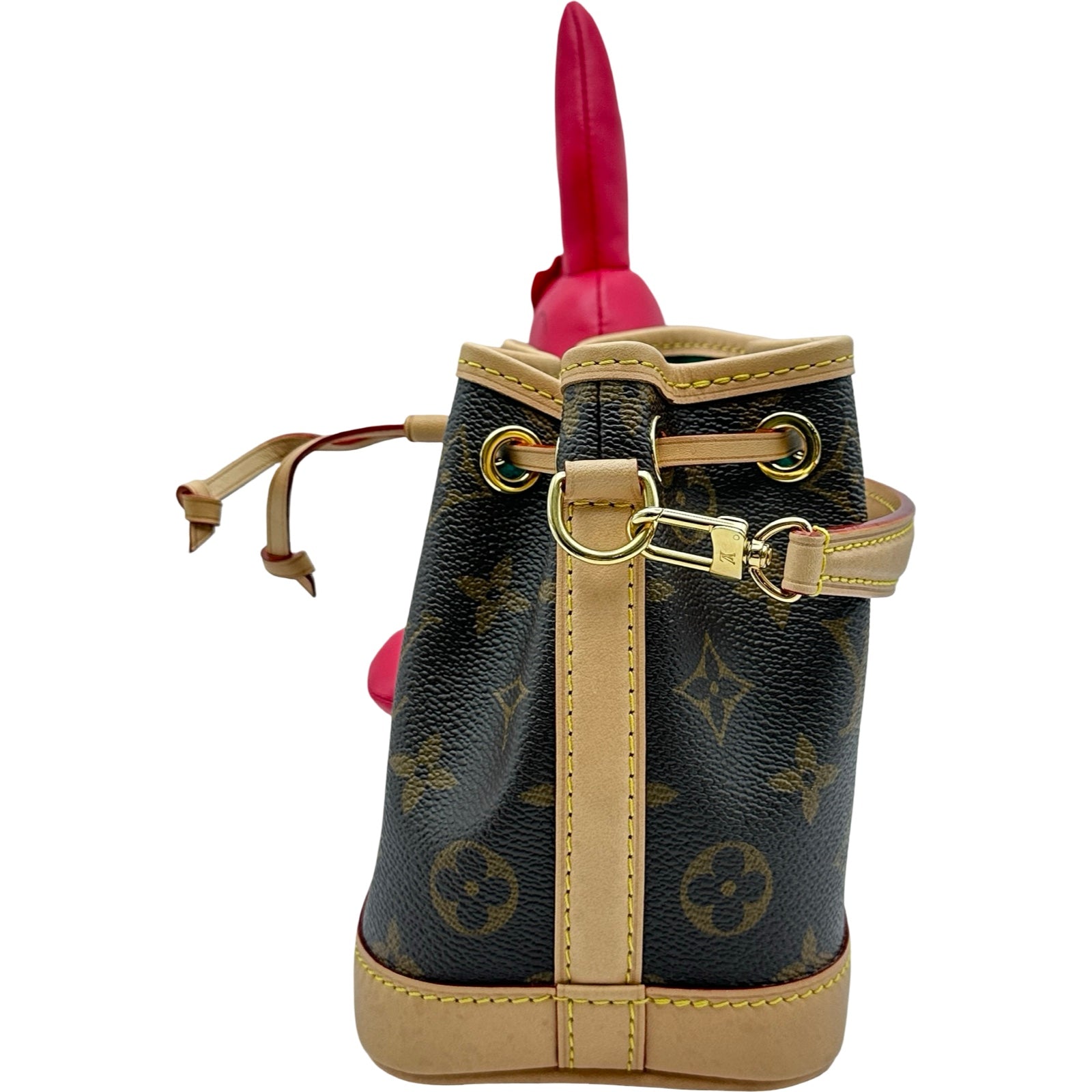 ルイ・ヴィトン LOUIS VUITTON ナノ・ノエ M11305 ブラウン モノグラム（アニモグラム） レディース ショルダーバッグ ルイ・ヴィトン LOUIS VUITTON ナノ・ノエ M11305 ブラウン モノグラム