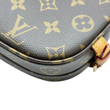 ルイ・ヴィトン LOUIS VUITTON ソミュールBB M46740 ブラウン モノグラムキャンバス レディース ショルダーバッグ