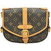 ルイ・ヴィトン LOUIS VUITTON ソミュールBB M46740 ブラウン モノグラムキャンバス レディース ショルダーバッグ