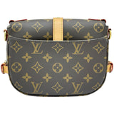 ルイ・ヴィトン LOUIS VUITTON ソミュールBB M46740 ブラウン モノグラムキャンバス レディース ショルダーバッグ