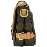 ルイ・ヴィトン LOUIS VUITTON ソミュールBB M46740 ブラウン モノグラムキャンバス レディース ショルダーバッグ