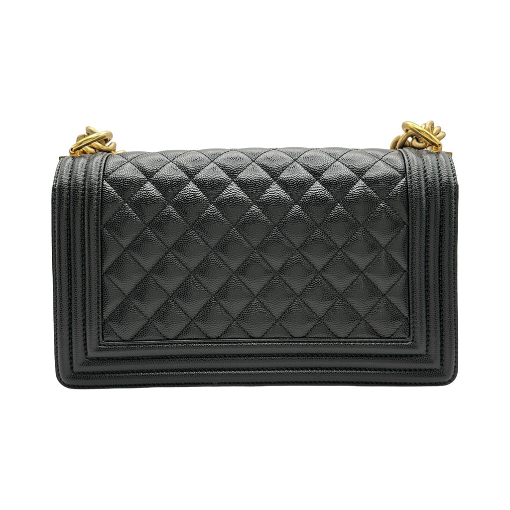 シャネル CHANEL ボーイシャネル25 A67086 ブラック ゴールド金具 キャビアスキン レディース ショルダーバッグ シャネル CHANEL ボーイシャネル25 A67086 ブラック/ゴールド金具